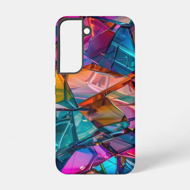 Funda Para Samsung Galaxy Prismatic shards (Reverso )