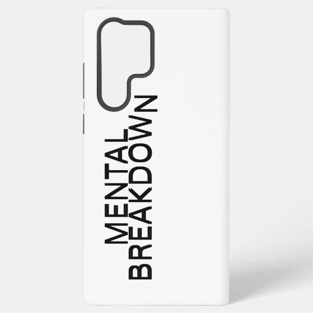 Funda Para Samsung Galaxy Profesional Colapso Mental Samsung (Reverso )