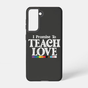 Funda Para Samsung Galaxy S21 Profesor del Orgullo LGBT, prometo enseñar a los g