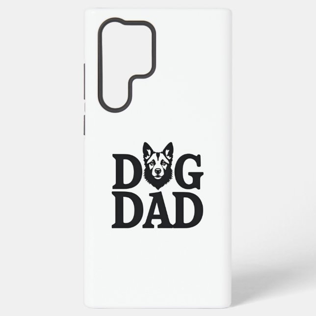 Funda Para Samsung Galaxy Proud Dog Dad Apparel & Accessories (Reverso )