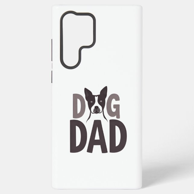 Funda Para Samsung Galaxy Proud Dog Dad Apparel & Accessories (Reverso )