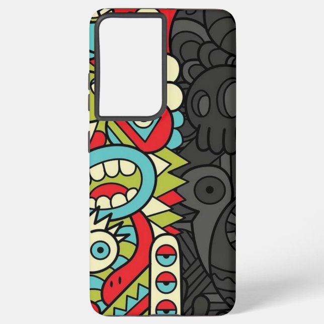 Funda Para Samsung Galaxy Psychedelic Patterns (Reverso )