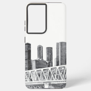 Funda Para Samsung Galaxy S21 Ultra Puente de metro