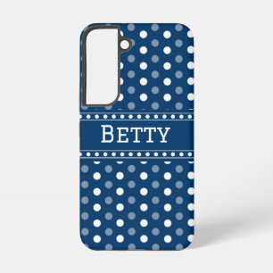 Funda Para Samsung Galaxy S22 Punto Azul Real