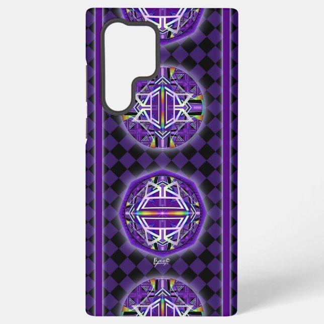 Funda Para Samsung Galaxy púrpura w3 (Reverso )
