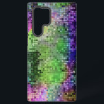 Funda Para Samsung Galaxy S22 Ultra Purpurina Disco Verde Y Azul E Impresión De Parkle<br><div class="desc">Imagen de un colorido purpurina disco y estuches de diamantes.</div>