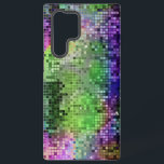 Funda Para Samsung Galaxy S22 Ultra Purpurina Disco Verde Y Azul E Impresión De Parkle<br><div class="desc">Imagen de un colorido purpurina disco y estuches de diamantes.</div>