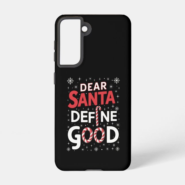 Funda Para Samsung Galaxy Querido Santa Define Buenos Navidades Navidad (Reverso )