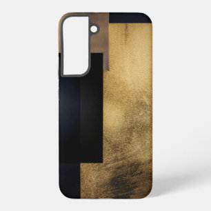 Funda Para Samsung Galaxy S22+ Quietud Dorada — Abstracto Moderno
