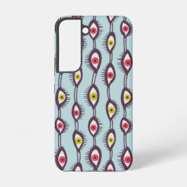 Funda Para Samsung Galaxy S22 Quirky Ojos Raro Psicodélico Groovy