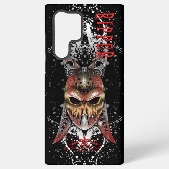 Funda Para Samsung Galaxy R. de H. Ripper de Halloween (Reverso )