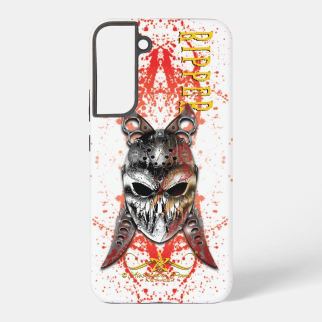 Funda Para Samsung Galaxy R. de H. Ripper de Halloween (Reverso )