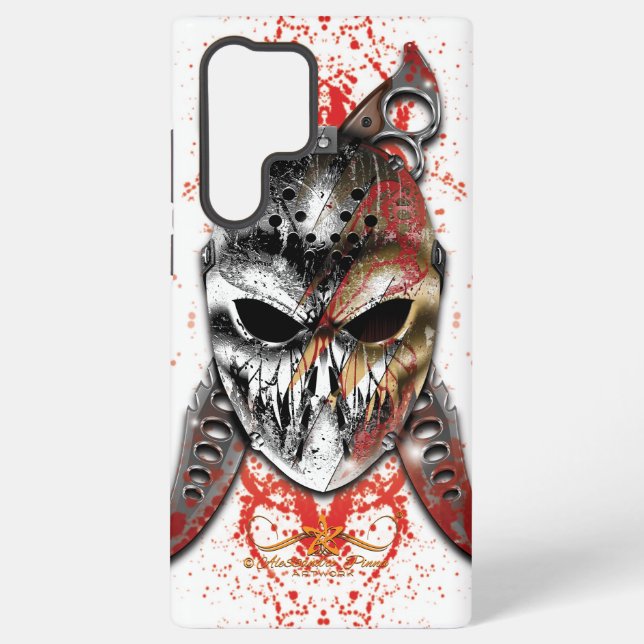 Funda Para Samsung Galaxy R. de H. Ripper de Halloween (Reverso )