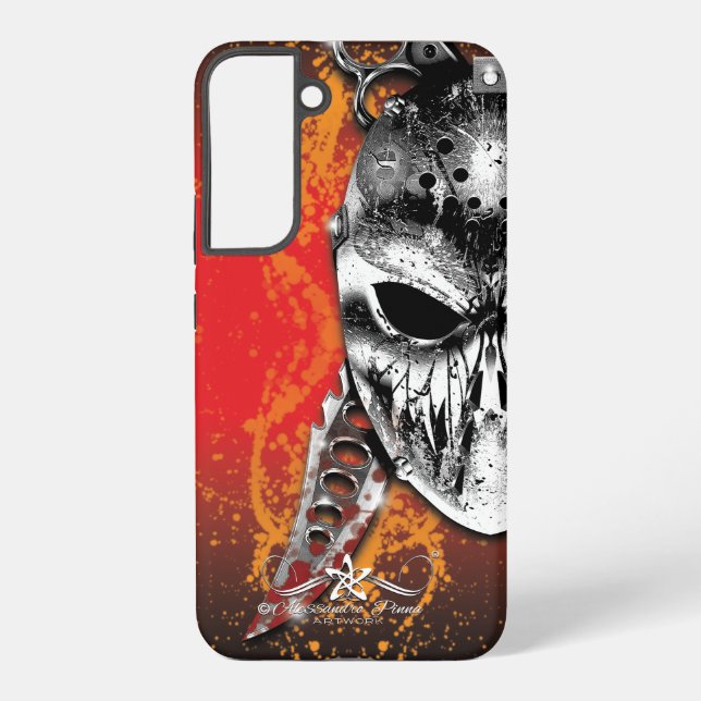 Funda Para Samsung Galaxy R. de H. Ripper de Halloween (Reverso )