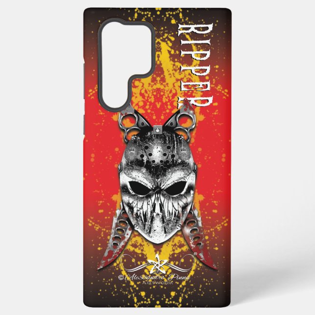 Funda Para Samsung Galaxy R. de H. Ripper de Halloween (Reverso )