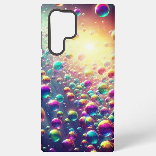 Funda Para Samsung Galaxy Radiant Bubbles (Reverso )