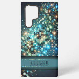 Funda Para Samsung Galaxy S22 Ultra Radiant Pixel Bokeh