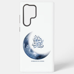 Funda Para Samsung Galaxy S22 Ultra Ramadán Mubarak en caligrafía árabe رمضان مبارك