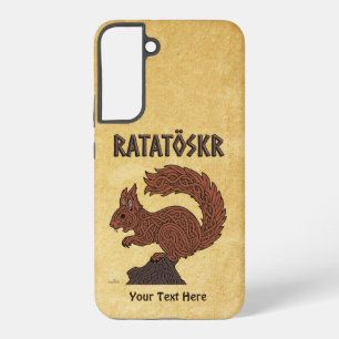 Funda Para Samsung Galaxy S22+ Ratatöskr, ardilla nórdica/vikinga