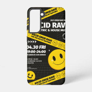 FUNDA PARA SAMSUNG GALAXY S21 RAVE DE ÁCIDO