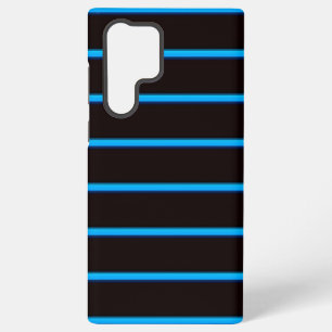 Funda Para Samsung Galaxy S22 Ultra Rayas azules cielo lindas negras