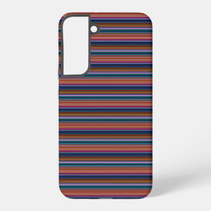 Funda Para Samsung Galaxy S22+ Rayas coloridas retro lindas