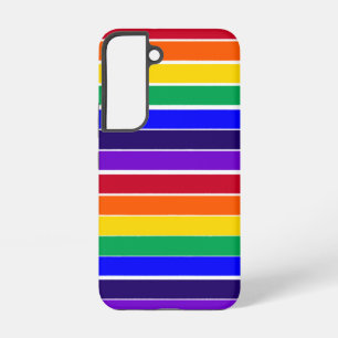 Funda Para Samsung Galaxy S22 Rayas de Arcoíris
