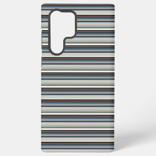Funda Para Samsung Galaxy S22 Ultra Rayas grises blancas lindas