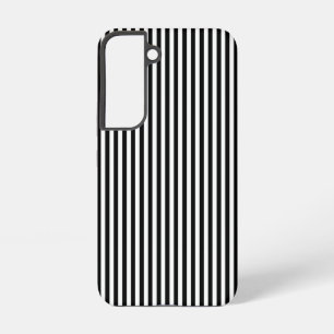 Funda Para Samsung Galaxy S22 Rayas Negra Y Blanca