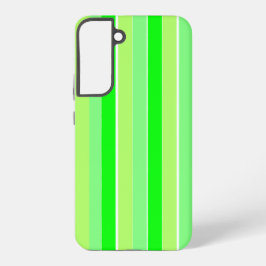 Funda Para Samsung Galaxy S22+ Rayas verdes limones