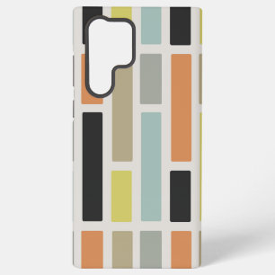 Funda Para Samsung Galaxy S22 Ultra Rectángulos modernos de mediados del siglo