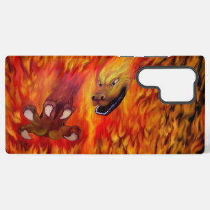 Funda Para Samsung Galaxy S22 Ultra Red Dragon Claw