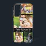 Funda Para Samsung Galaxy S21 Reemplazar texto y fotos con el suyo<br><div class="desc">Reemplazar texto y fotos con el suyo</div>