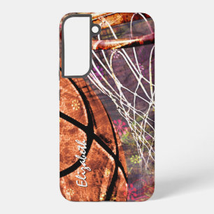 Funda Para Samsung Galaxy S22+ regalos personalizados de baloncesto para niñas