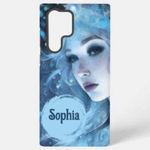 Funda Para Samsung Galaxy S22 Ultra Reina Mística de Hielo - Arte de Diosa del Inviern
