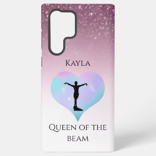 Funda Para Samsung Galaxy S22 Ultra Reina Rosa De La Gimnasia De La Viga Personalizada