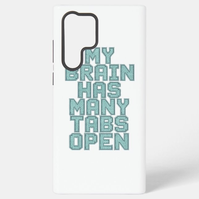 Funda Para Samsung Galaxy Relatable Overwhelmed and Busy Mind (Reverso )
