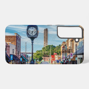 Funda Para Samsung Galaxy S22+ Reloj En El Centro Del Cabo Girardeau Funda Samsun