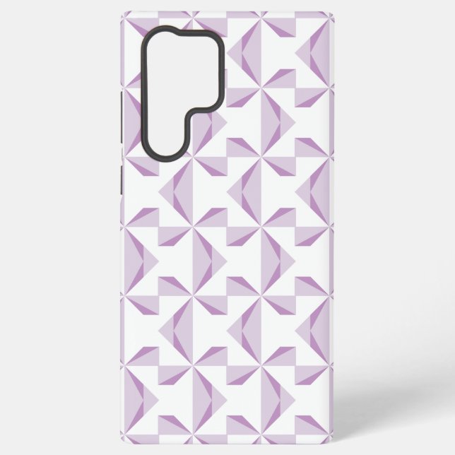 Funda Para Samsung Galaxy Remolinos Morados (Reverso )
