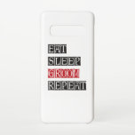 Funda Para Samsung Galaxy S10 Repetir el crecimiento del sueño<br><div class="desc">Diseño único y atractivo para todos los amantes de la cría de animales y de las mascotas. Gran idea de regalo para hombres,  mujeres,  niños y adolescentes. Un juego perfecto para ropa,  camisetas,  accesorios y otros artículos.</div>