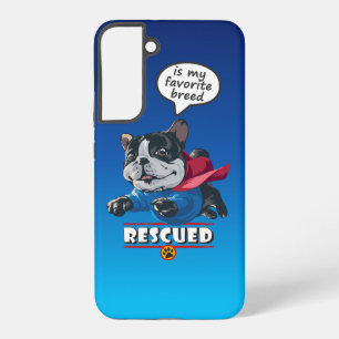 Funda Para Samsung Galaxy S22+ Rescatado es mi raza favorita