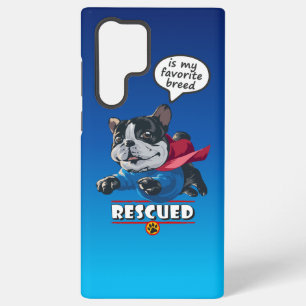 Funda Para Samsung Galaxy S22 Ultra Rescatado es mi raza favorita