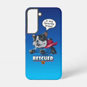 Funda Para Samsung Galaxy S22 Rescatado es mi raza favorita