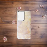 Funda Para Samsung Galaxy S21 Ultra Resumen de acuarela rosa y dorada<br><div class="desc">Color de agua rosa y dorado Resumen Samsung Galaxy S21 Ultra Funda</div>