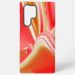 Funda Para Samsung Galaxy S22 Ultra Resumen de amor y oro en 3D Rainbowart