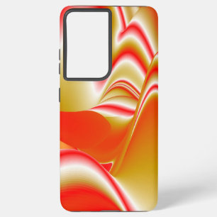 Funda Para Samsung Galaxy S21+ Resumen de amor y oro en 3D Rainbowart