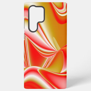 Funda Para Samsung Galaxy S22 Ultra Resumen de amor y oro en 3D Rainbowart