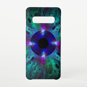 Funda Para Samsung Galaxy S10 Resumen de ojos Glossy Arte