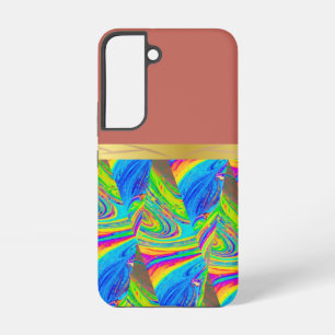Funda Para Samsung Galaxy S22 Resumen multicolor de Kaliscope
