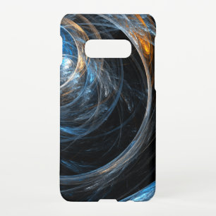 Funda Para Samsung Galaxy S10E Resumen mundial del arte mate